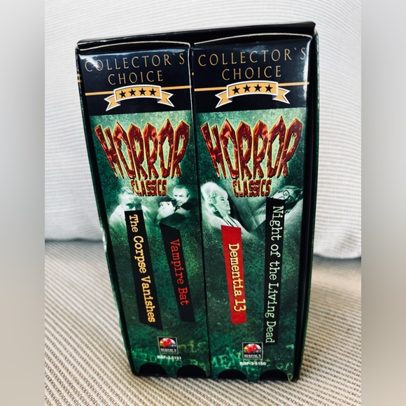 New😱Madacy Entertainment Inc. 1998 Collector’s Choice Horror Classics VHS - Picture 2 of 6